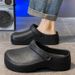 EVA Chef Shoes Waterproof Non-slip Shoes Men's Oil-proof Slippers Summer Wear Special Shoes_vogvips.com