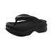 Nw EVA Flip-flops For Womn, Summr Thick-sold Hight-incrasing Non-slip Fashion Thong Sandals, Cross-bordr_vogvips.com
