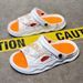2025 New Slippers For Boys And Teenagers In Summer, Anti Slip Sports, Easy To Step On Poop, Casual Beach, Big Size, One_vogvips.com