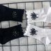 Socks Funny Flower Pattern Socks Women's Horror Spider Women's Socks Wood Ear Casual Cotton Socks Autumn And Winter New Student Socks_vogvips.com