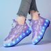 Maishuhu Children's Roller For Girls With Wheels Boys Four-Wheel Youth Glowing Skate Shoes_vogvips.com