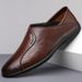 Suitable For All Seasons 2025 New Casual For Men Autumn Genuine Leather Breathable Business Formal Men's Shoes Soft Sole Loafers_vogvips.com