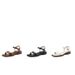 Women’s Shoes Large Size Summer One Word Square Heel Sandals Retro Open Toe Sandals Soft Sole Versatile Single Shoes_vogvips.com