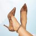 Women's Shoes Dark Brown High Heels Stiletto Heels Fashionable Pointed Toe Simple Hollow High Heels Simple Women's Shoes_vogvips.com