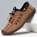 Oulun Men's Shoes, Large-Sized Summer Ox Band Sandals, Anti-Slip Driving Sports Style, Exclusively For E-Commerce, Casua_vogvips.com