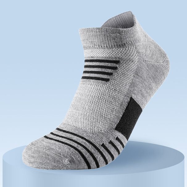 Sports basketball socks men's short mid-tube autumn and winter thin towel bottom thickened breathable non-slip running socks_vogvips.com