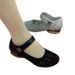 Hollow Breathable Single Shoes Soft Sole Soft Surface Women's Shoes Velcro Low Heel Hole Shoes Women's Mother Sandals_vogvips.com