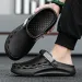 Quick-Dry EVA Solid Color Mens Sandals Fashion Trendy Lightweight Outdoor Travel Essentials Beach Shoes Casual Men’s_vogvips.com