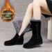 Fluffy Shoes For Autumn And Winter, Casual And Comfortable, Thickened And Fleece Snow Boots, European And American Anti-slip, Wear-resistan_vogvips.com