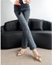 Pointed-toe High-heeled Leather Flat Shoes For Women, Versatile For All Occasions, Petite In Style, With A Bow-shaped Soft Sole._vogvips.com