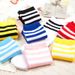 Kids Knee High For Girls Boys Football Stripes Sports Old School White Skate Children Baby Long Tube Cheer Socks_vogvips.com
