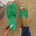 SHLIANG Fashion Women Sliding Slippers Summer Flat Bottom Rivet Slippers Women Open Toe Outdoor Beach Sandals Design Slide V0050_vogvips.com