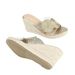 Straw Transparent Simple Hate Sky High Slope Heel Thick Bottom Waterproof Platform Women's Slippers Outside Wear Woven_vogvips.com