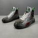 Men’s Shoes Light Luxury Shoes With Rubberized Genuine Leather Sneakers Fashion Shoes All Match Shoes_vogvips.com