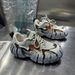 Niche Genuine Leather Tire Dad Shoes Summer Platform Casual Sports Shoes Street Tank Shoes_vogvips.com