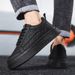 Men's Shoes, Breathable, Trendy, Autumn 2025, Versatile, Casual, New Style, Sneakers, Sports, Thick-soled, Height-increasing, Men's White Sneakers_vogvips.com