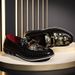 New Men's Loafers Large Size British Style Color Block Slip-On Versatile Casual Leather Shoes_vogvips.com