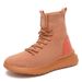 Plus Size High Top Trendy Socks, Lace Up Women's Shoes, Soft Sole, Middle-Aged And Elderly Casual Lightweight 344_vogvips.com