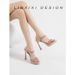 Fashionable Waterproof Platform High-heeled Sandals Petite Women, Comfortable For The Feet, With A High-end French Style_vogvips.com