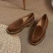 Men’s Shoes Men's Breathable Loafers Soft Leather Slip On Thick Soled Men's Shoes Lightweight Slip On Casual Sneakers Top Layer Cowhide Shoes_vogvips.com