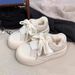 A Big-headed Bread Shoes, Thick-soled Height-increasing Shoes, Women's Winter Casual Shoes_vogvips.com