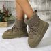 New Thick-soled Casual Snow Boots For 2025 Winter, Warm And Versatile Cotton Boots_vogvips.com