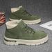 2025 Autumn New British Style Mid-Top Martin Casual Work Shoes Trendy High-Top Men's Boots_vogvips.com