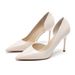 MTX 966-A5 Korea Style Fairy Wid Patet Leather High Heels 2026 Sprig New Solid Color Poited Toe Stiletto Shoes For_vogvips.com