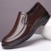 ct Suitable For All Seasons Business Sandals Men Spring Autumn Casual Leather Men's Top Layer Cowhide Hollow Out Soft Sole Dad Shoes_vogvips.com