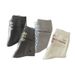 Unisex Soft Cotton Crew Socks With Flocked Heart Design – Breathable & Comfortable – Classic Neutral Colors – Perfect For Everyday Wear_vogvips.com