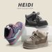 New Boys' Casual Board Shoes High Top Girls' Bread Shoes Soft Soled Baby Shoes_vogvips.com