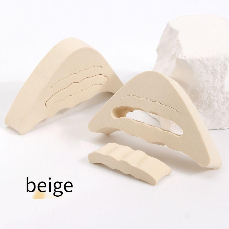 Half-Size Shoe Reducer Pads – Ultra-Soft SBR Rubber Toe Inserts For High Heels & Sneakers (Black/Wave, Non-Slip & Pain Relief)_vogvips.com