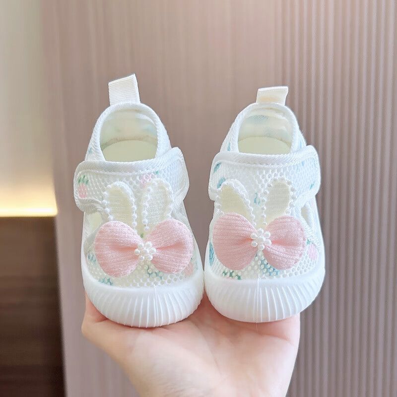 Baby Sandals Summr, For Girls Agd 6-12-18 Months 1-2 Yars, Msh Walking Shos With Soft Sols, Non-Slip And_vogvips.com