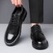 Summer Men's Casual Breathable Thick Soled Non Slip Workwear Leather Shoes, Hollowed Out Sandals_vogvips.com