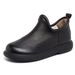 Top Layer Cowhide For Women 2024 Winter New Fleece-Lined Warm Women's Martin Boots Soft Sole Genuine Leather Flat Cotton_vogvips.com