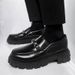 Men's Platform Shoes Low Pumps Loafers Slip-on Casual Men's Shoes_vogvips.com