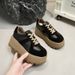 2024 Autumn Sports Thick-Soled Casual Sneakers Genuine Leather Classic Retro Versatile Forrest Gump Training_vogvips.com