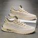 Euro Step Summer Mesh Hollow Breathable Men's Casual Sports Elastic Band Slip-On Low-Top Elderly Walking Shoes_vogvips.com