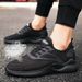 Men's Summer Breathable Flyknit Sports Shoes Lightweight Outdoor Casual Hollow Design plus Size Single Shoes_vogvips.com