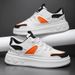 Spring New Breathable Little White Men's Fashion Versatile Thick Sole Sports Casual Board Shoes_vogvips.com