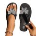 Herringbone Tuo Girl 2025 New Pinecake Summer Thick Bottom Trendy Butterfly Water Diamond Pearl Beach Slippers_vogvips.com
