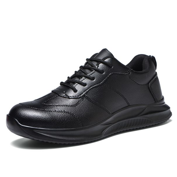 Men’s Shoes Men's Winter Flying Woven Deodorant Breathable Lightweight Steel Toe Anti Smash And Anti Puncture Safety Work Shoes_vogvips.com