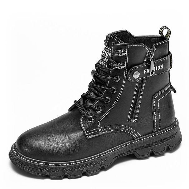 -High-top Martin Boots For Teenagers' Outdoor Casual Men's Boots In Autumn And Winter_vogvips.com