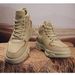 Men's High Top Work Boots Breathable Summer Hiking Shoes With Fleece Lining Slip-Resistant Rubber Sole Outdoor Casual Boots_vogvips.com