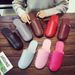 Women's Shoes New Home Wooden Floor Leather Slippers Home Baotou Home Men And Women Indoor Silent Non Slip Spring And Autumn Slippers_vogvips.com