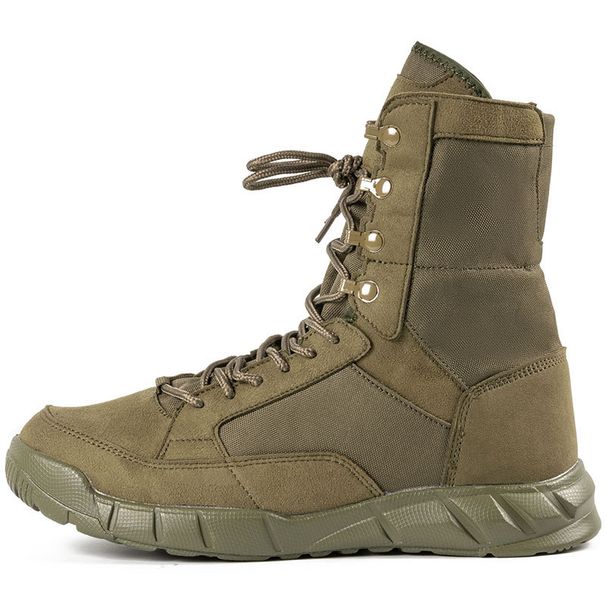 Outdoor High-top Desert Tactical Boots Green Polar Warfare Men's Spring And Autumn Breathable Hiking Boots Combat Boots_vogvips.com
