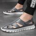 Beach Cool Leather Shoes Microfiber Men's Casual Men's Shoes Driving Shallow Hole Shoes_vogvips.com