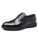 British Wedding Groomsmen, Formal High-end Sense, Derby Leather, Italian Business Attire, Versatile Men's Leather Shoes_vogvips.com