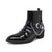 New Fashion Chelsea Boots Men's Brown Retro High-top Men's Boots European And American Fashion Boots British Gentleman Leather Boots_vogvips.com