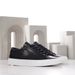 Men's Classic White Sneakers, Genuine Leather High Quality Soft Cowhide Solid Color Simple Fashion Casual Flat Walking_vogvips.com